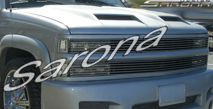 Custom Chevy Suburban Hood  SUV/SAV/Crossover (1988 - 1999) - $1150.00 (Manufacturer Sarona, Part #CH-003-HD)